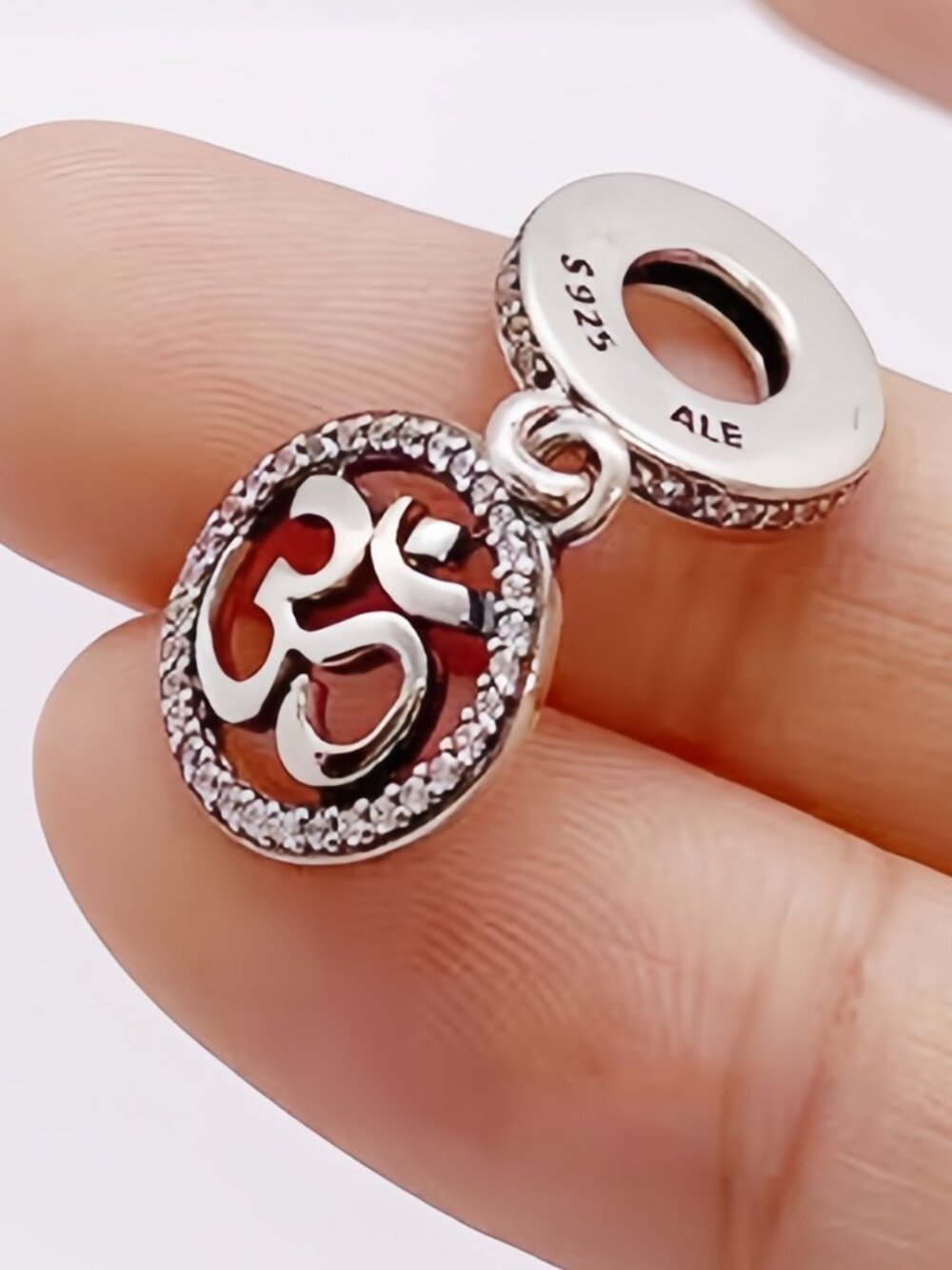 Pandora Om Symbol Charm Sound of the Universe Charm Spiritual Charm